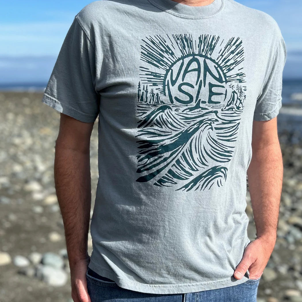 B&A Van Isle Sunset Tee