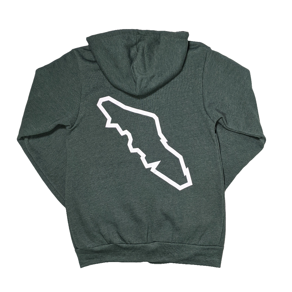 LETTERMAN ZIP HOODIE