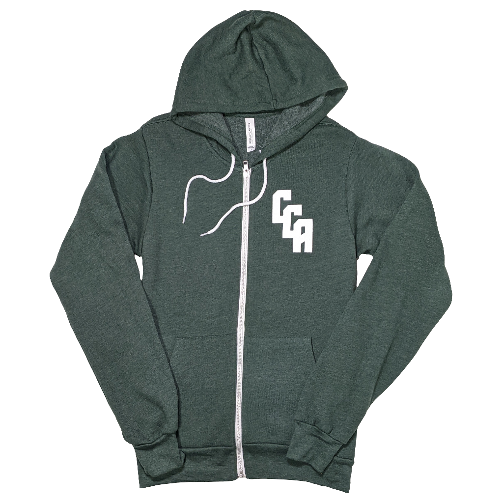LETTERMAN ZIP HOODIE