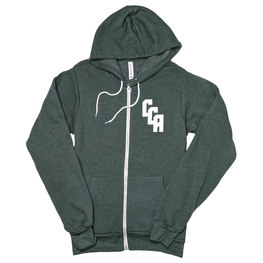 LETTERMAN ZIP HOODIE