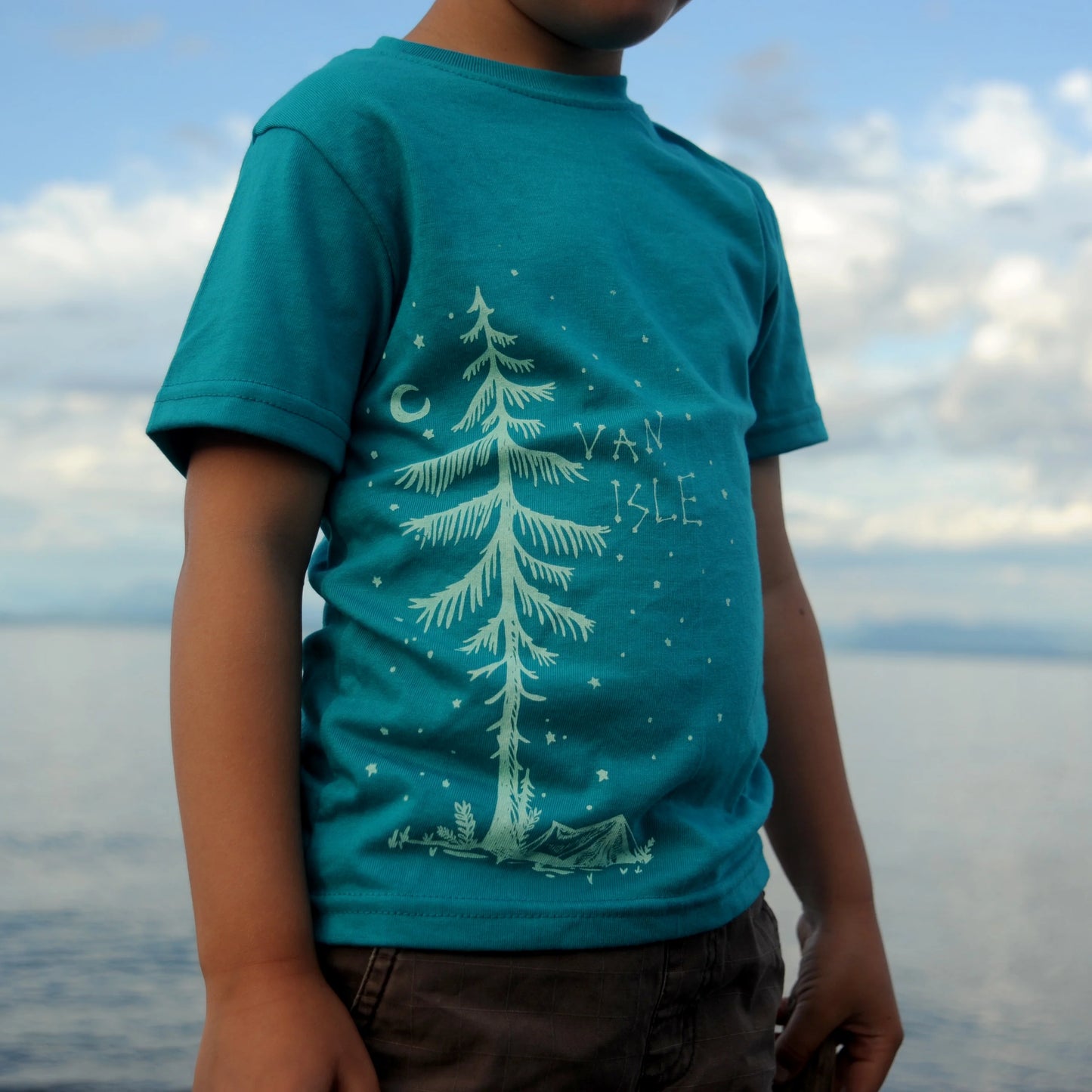 B&A Starry Night Kids Tee