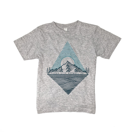 YOUTH MOUNT STRIPE TEE