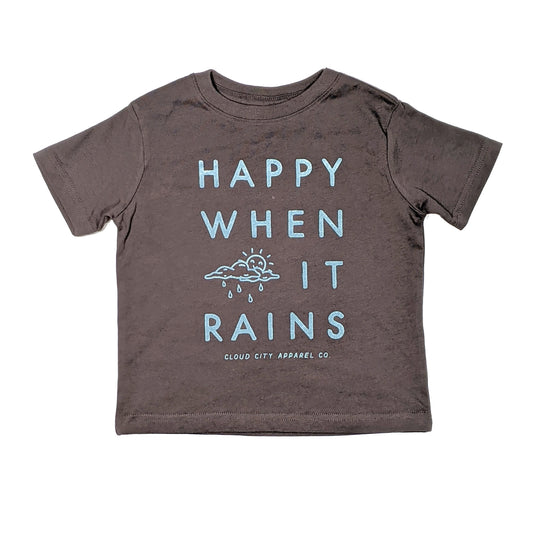KID'S HAPPY WHEN IT RAINS TEE