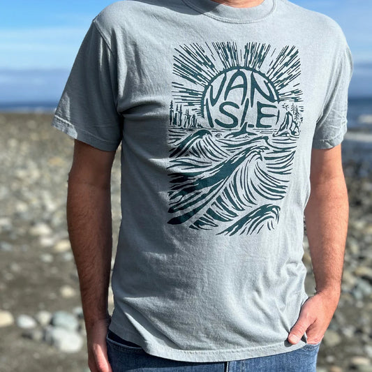 B&A Van Isle Sunset Tee