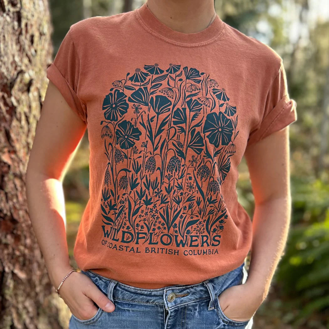 B&A Wildflowers of Coastal BC Tee