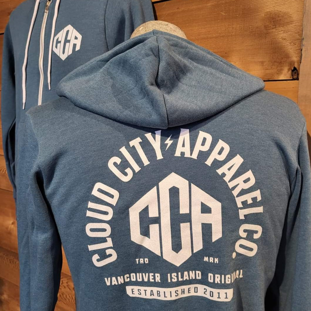 VANCOUVER ISLAND ORIGINAL ZIP HOODIE