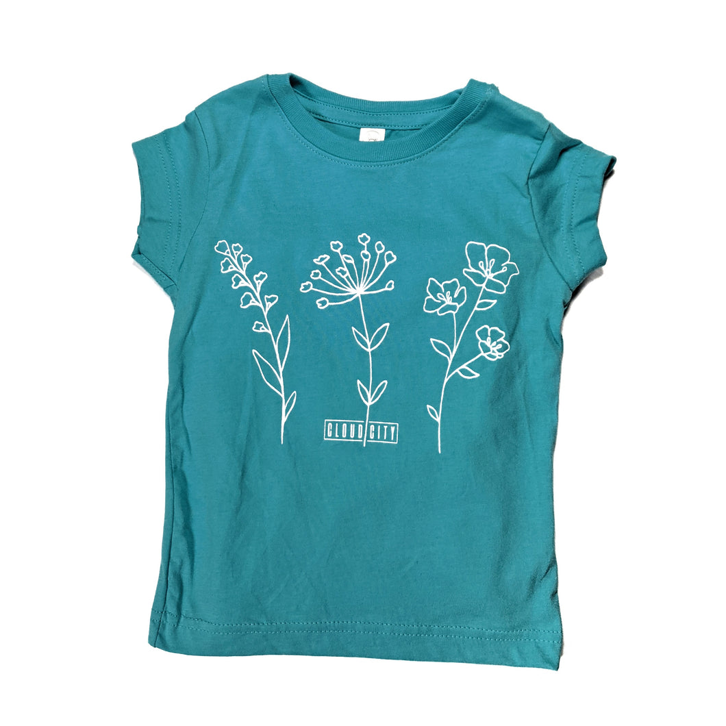 KIDS GIRLS WILDFLOWER TEE